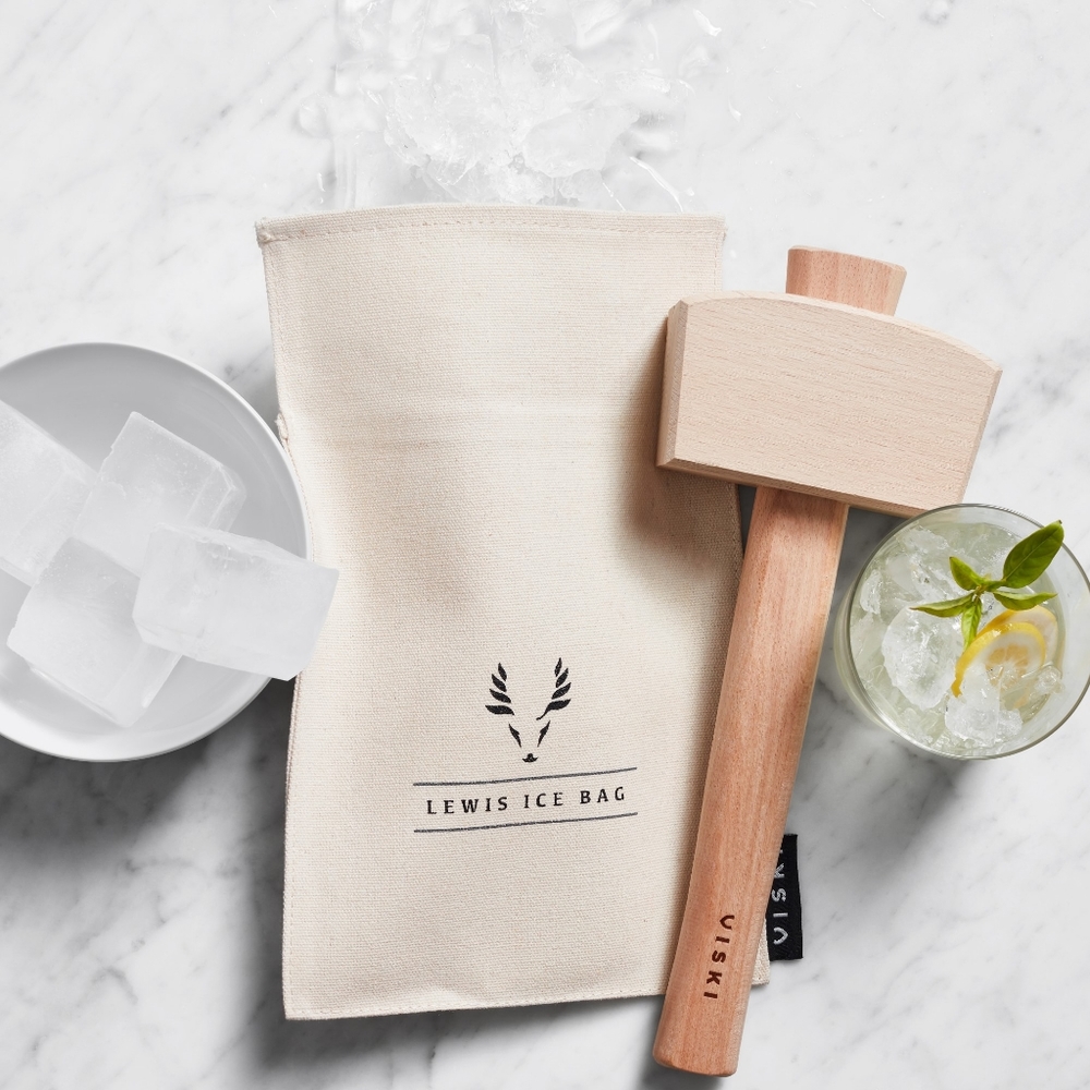 Lewis Ice Bag & Mallet from Viski